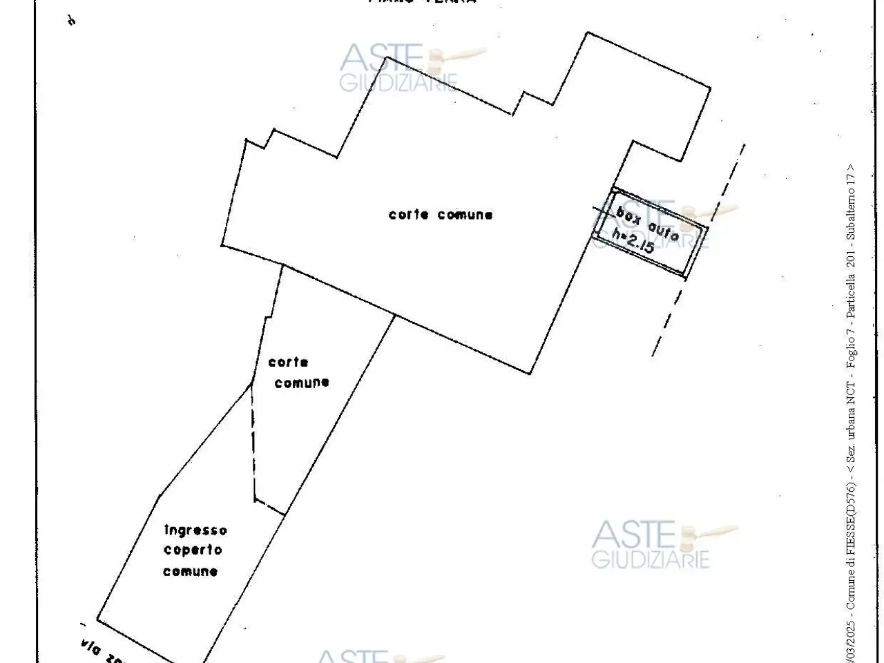 Garage in Via Giuseppe Zanardelli, 3, 25020 Fiesse Bs, Italia 3, Fiesse, {3} - Planimetria 1