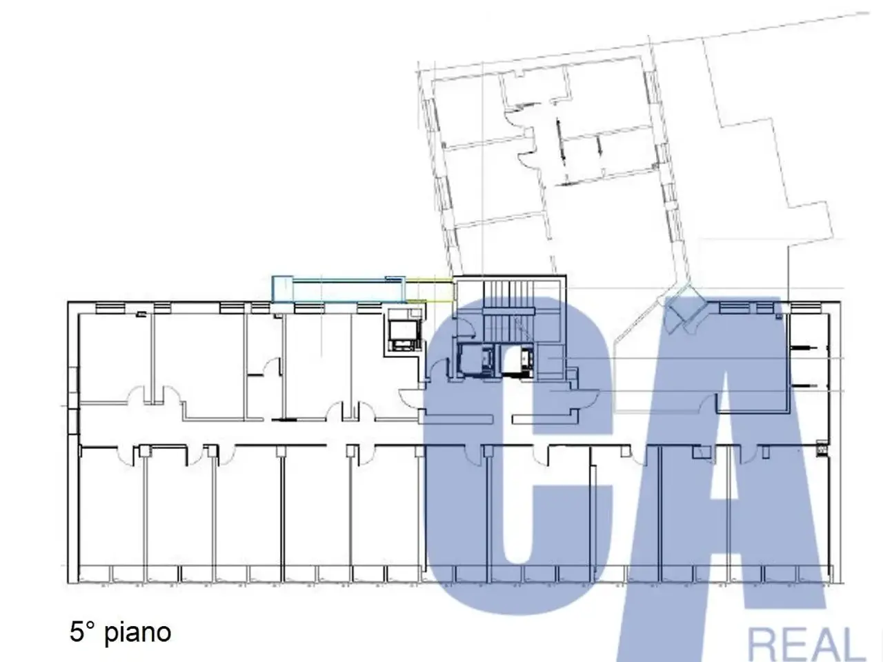 Ufficio in Galleria San Babila, Milano, {3} - Planimetria 1
