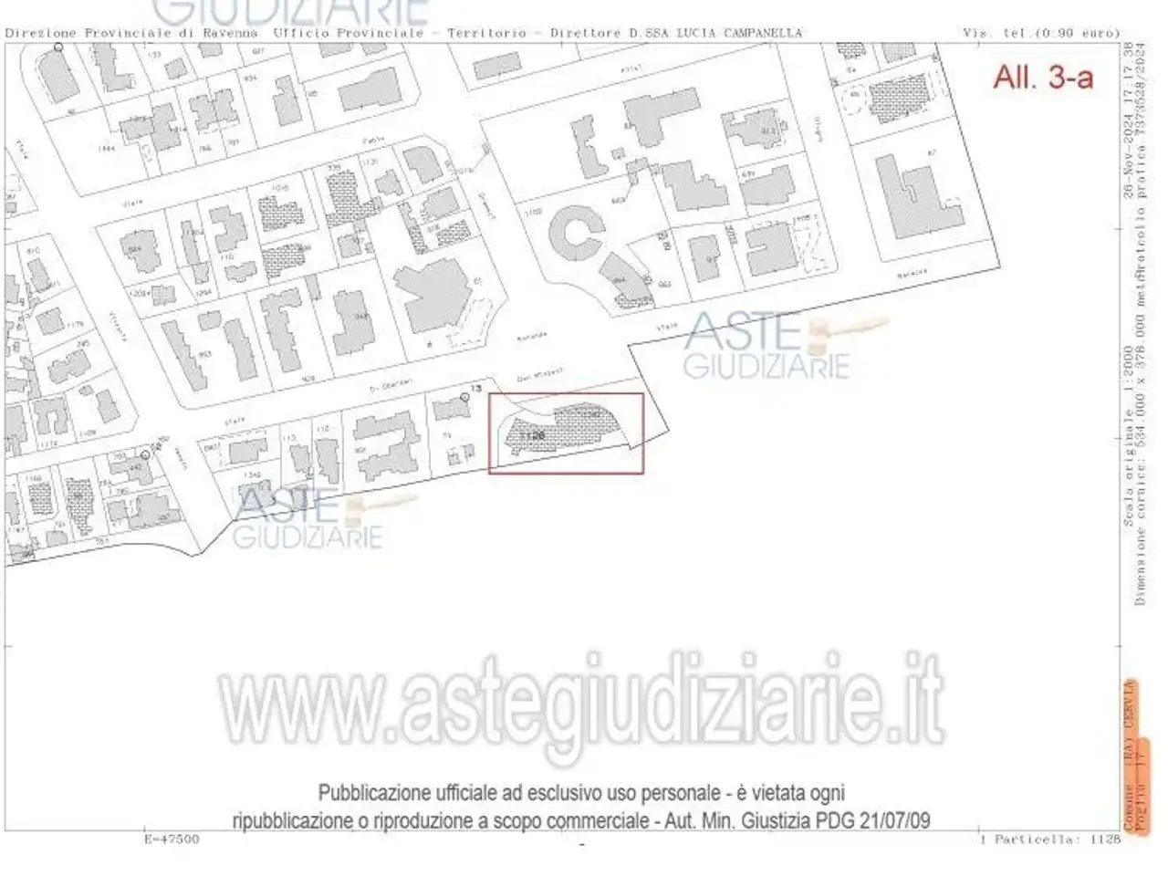 Fabbricato misto in Rotonda Don Minzoni, 3, 48015 Cervia Ra, Italia 3, Cervia, {3} - Planimetria 1