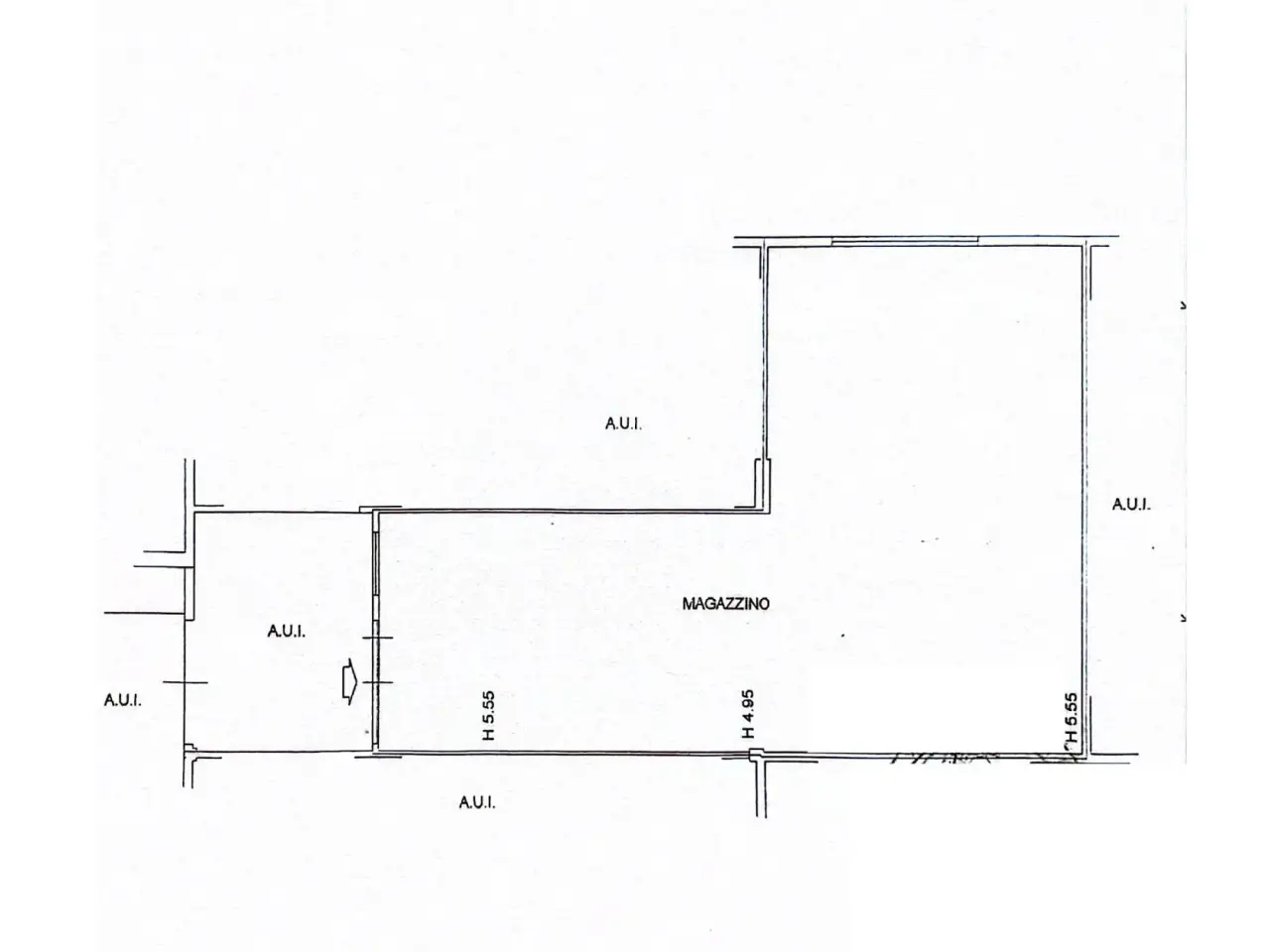 Capannone in Via G. Carducci 12, Botticino, {3} - Planimetria 1