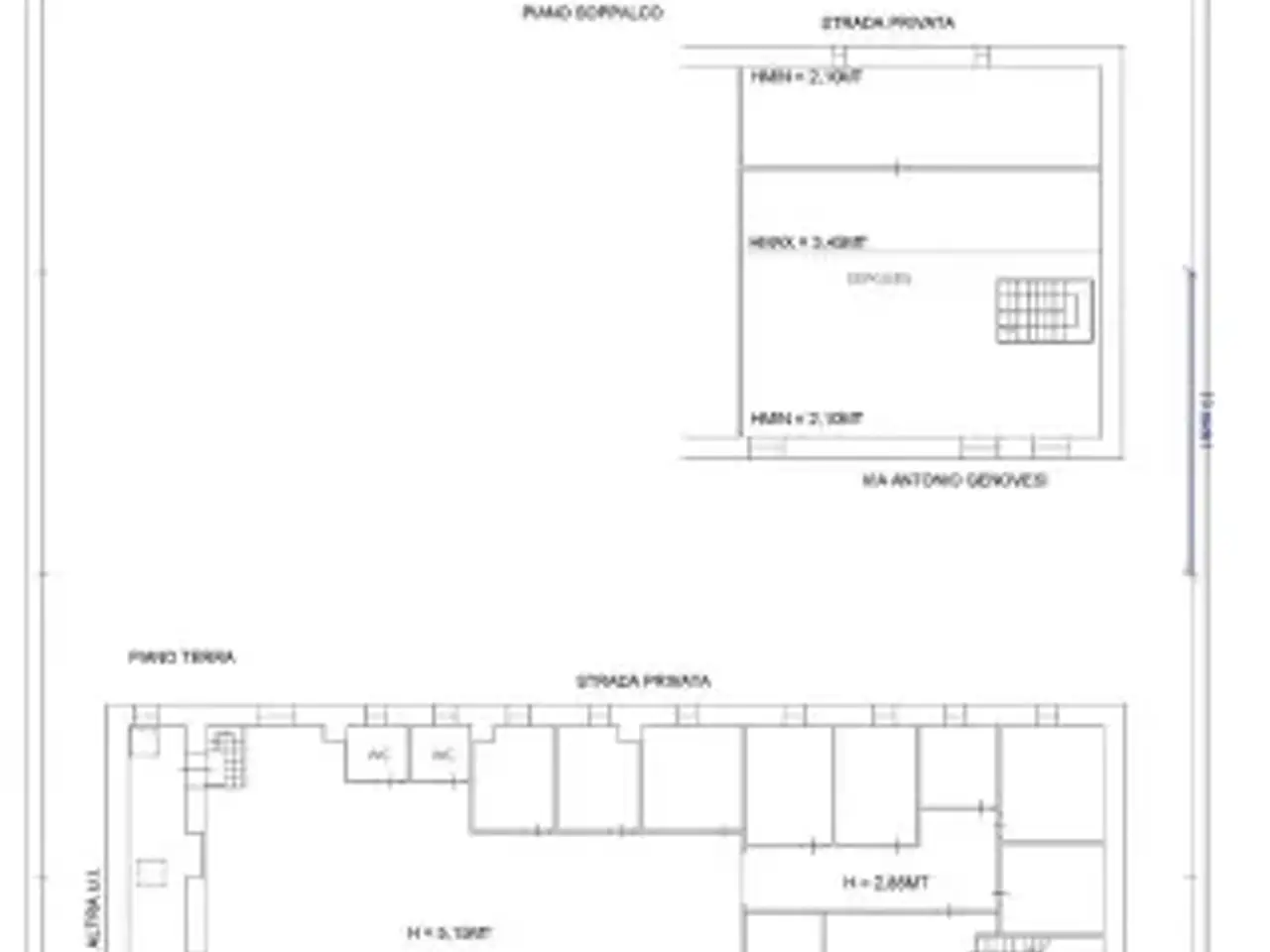 Negozio in Via Antonio Genovesi, Napoli, {3} - Planimetria 1