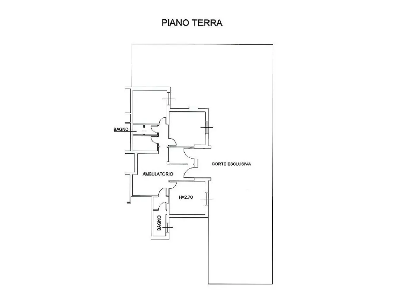 Ufficio in Ufficio Piazzale Jhon Fitzgerald Kennedy 1, Borgosatollo, {3} - Planimetria 1