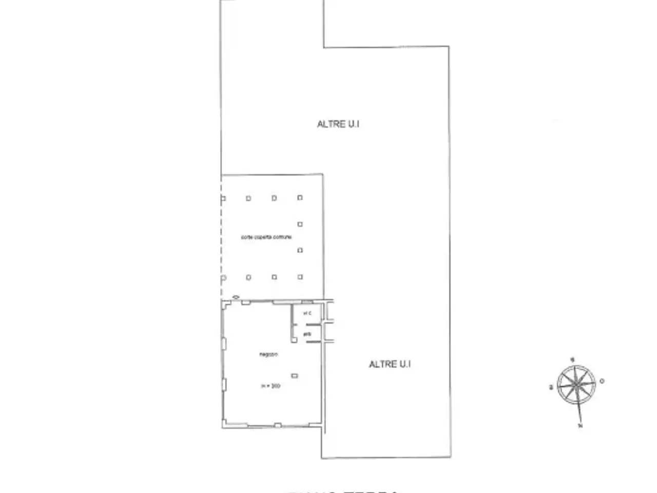 Negozio in Via Luciano Manara 2, Arsago Seprio, {3} - Planimetria 1