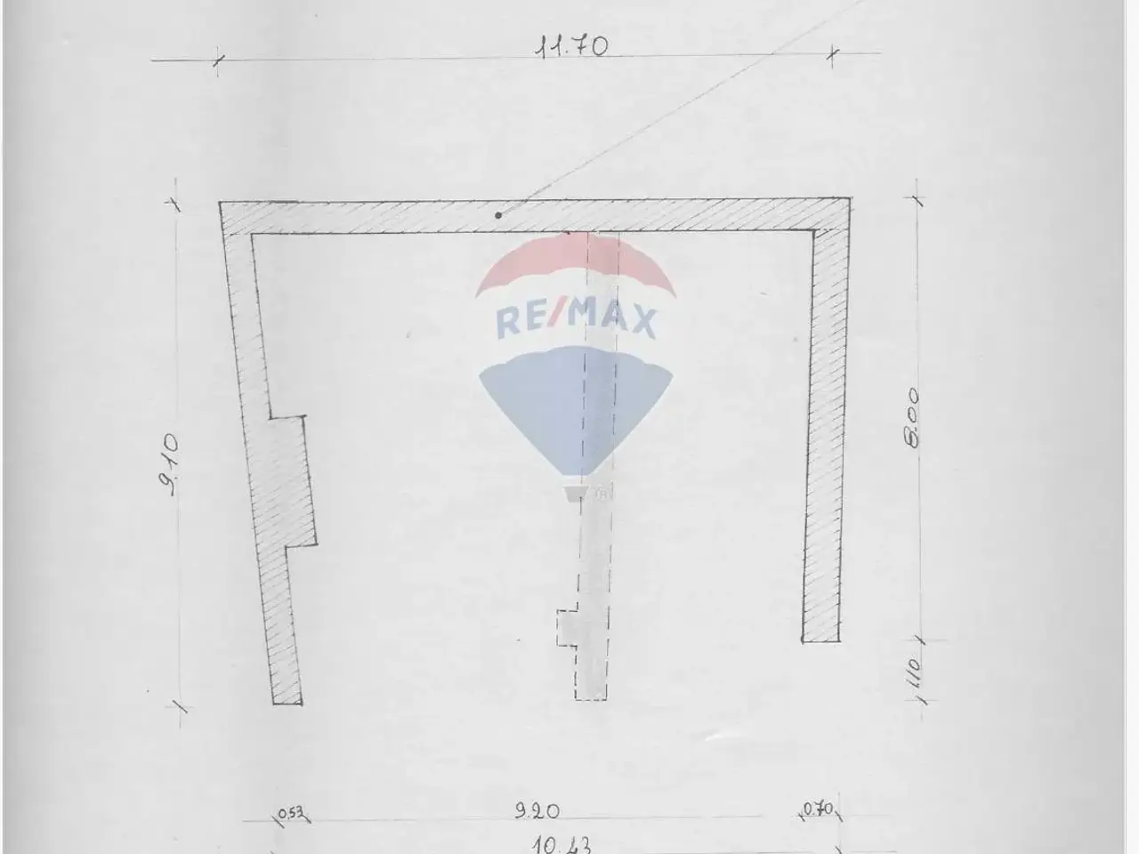 Magazzino in Via Marmolada 40, Trana, {3} - Planimetria 1