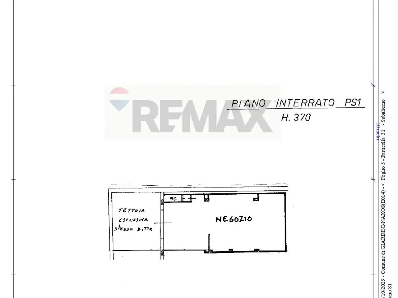 Laboratorio in Via Consolare Valeria 118, Giardini Naxos, {3} - Planimetria 1