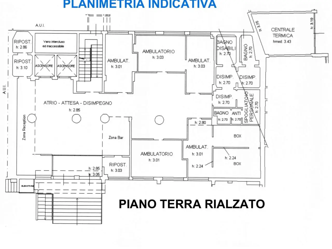 Negozio in Viale V Veneto, Forli', {3} - Planimetria 1