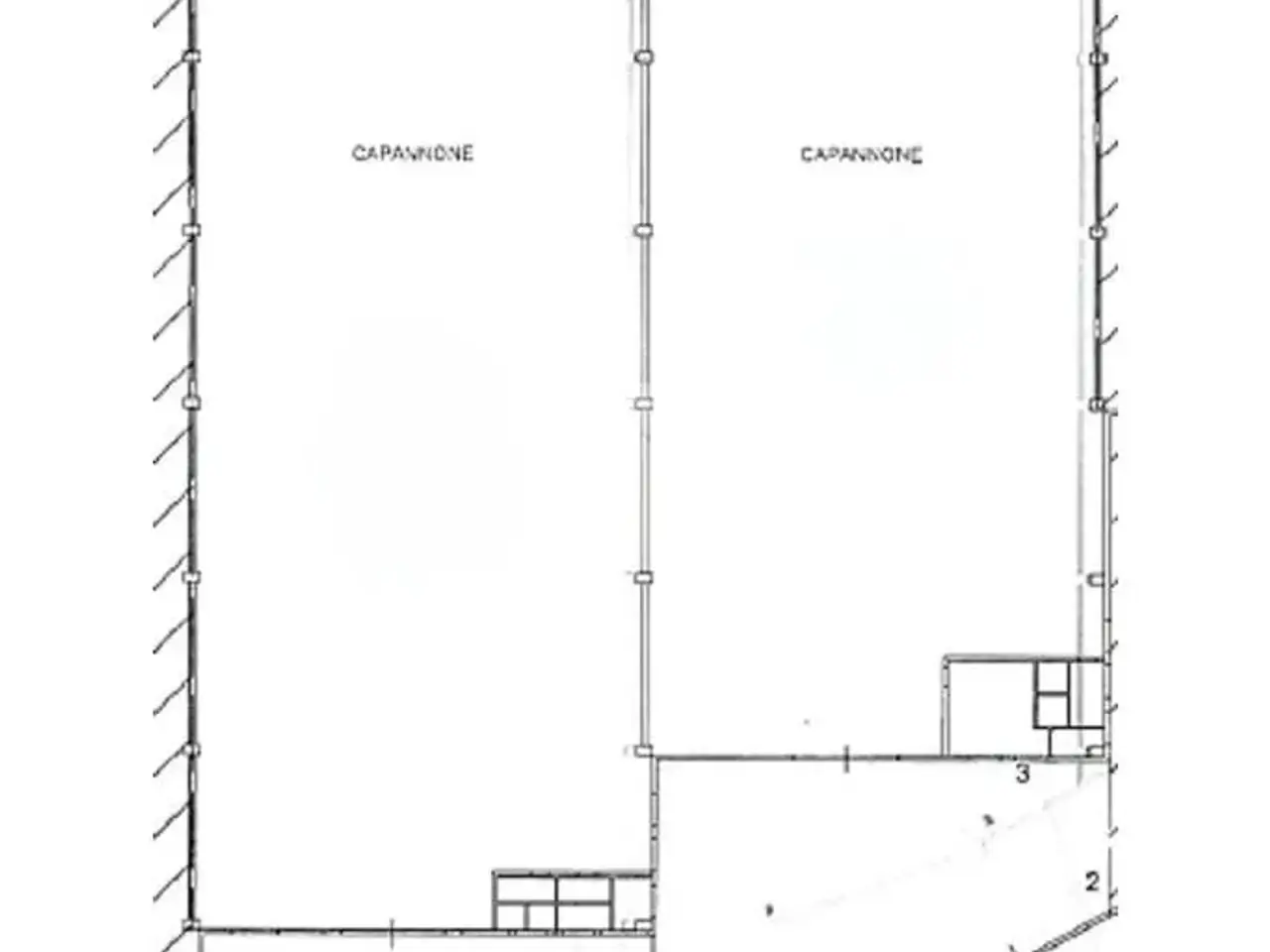 Capannone in Via Aldo Moro 1, Treviglio, {3} - Planimetria 1