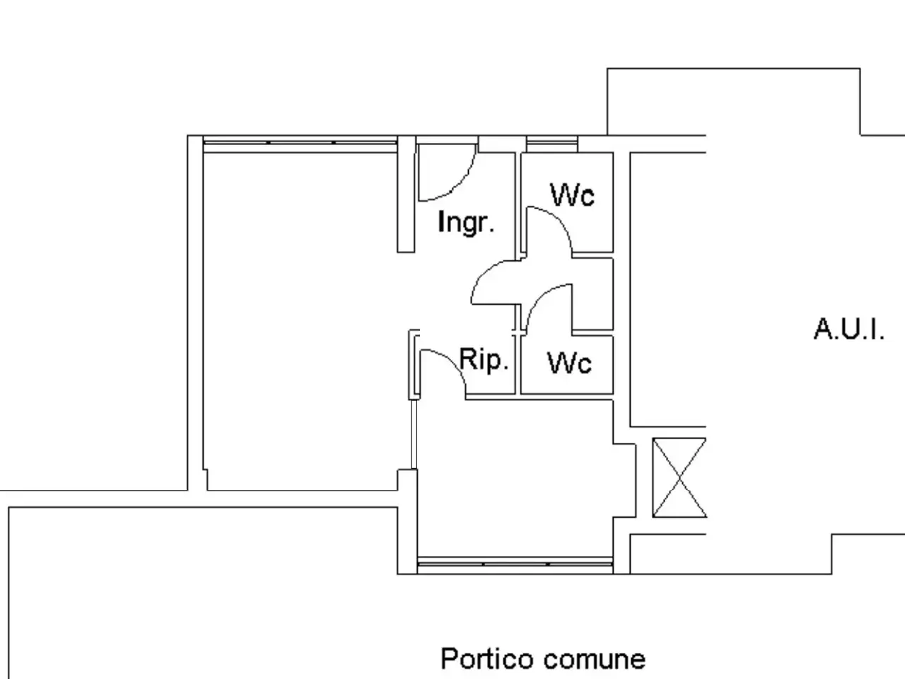 Ufficio in Via Borgo Treviso  152, Castelfranco Veneto, {3} - Planimetria 1