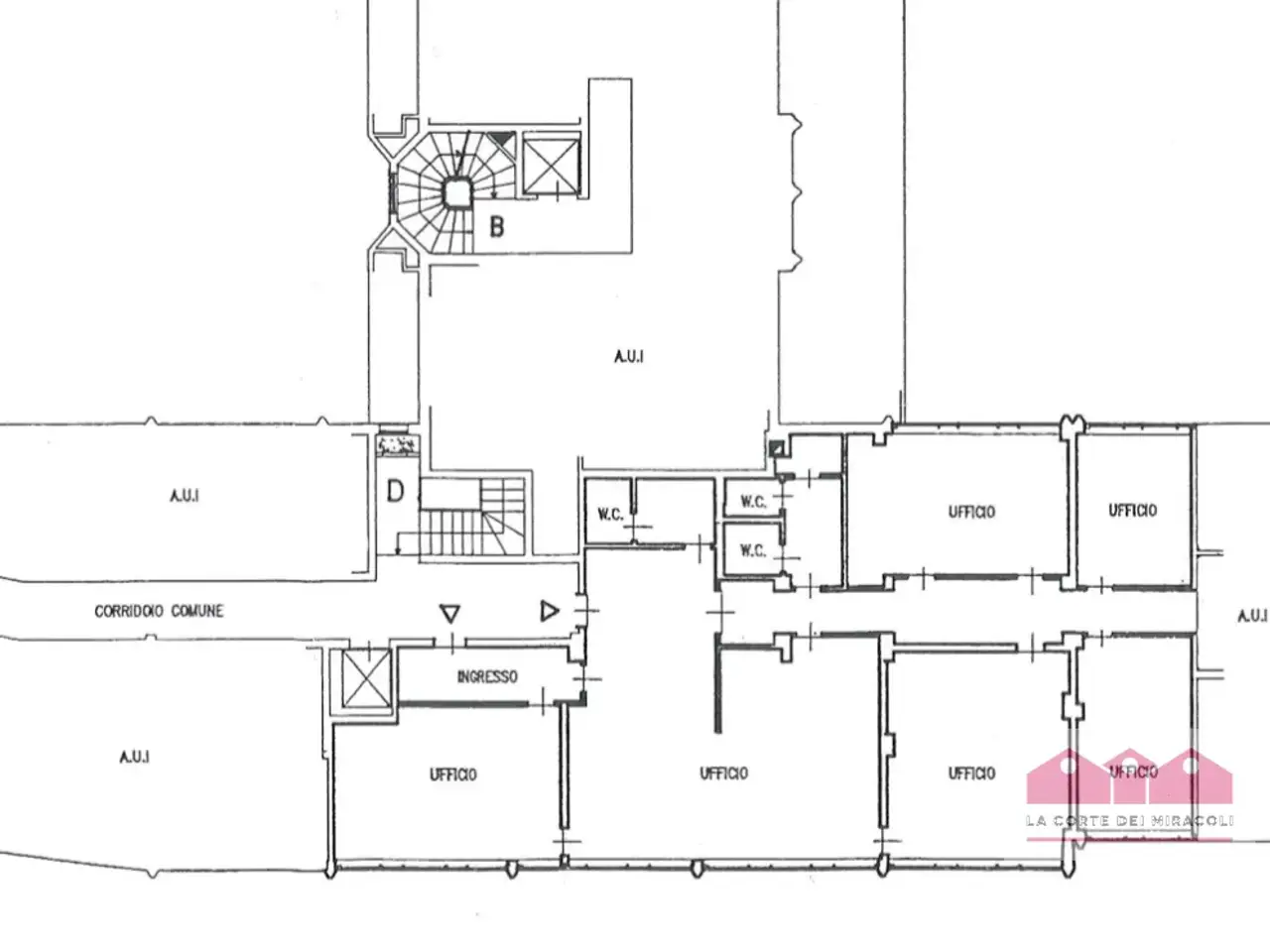 Ufficio in Viale Verdi, Vicenza, {3} - Planimetria 1