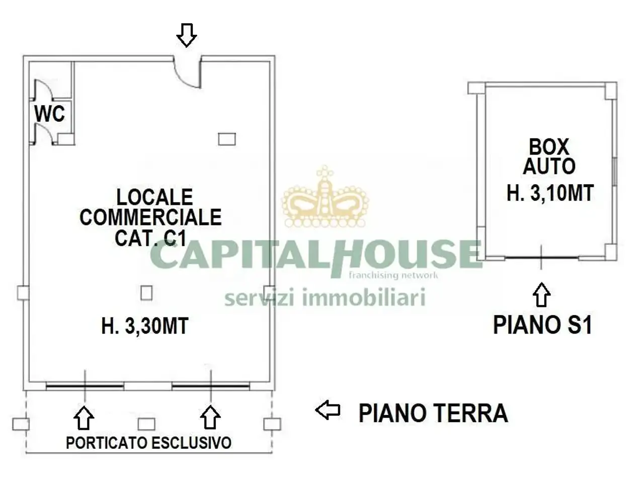 Negozio in , Portico Di Caserta, {3} - Foto 2