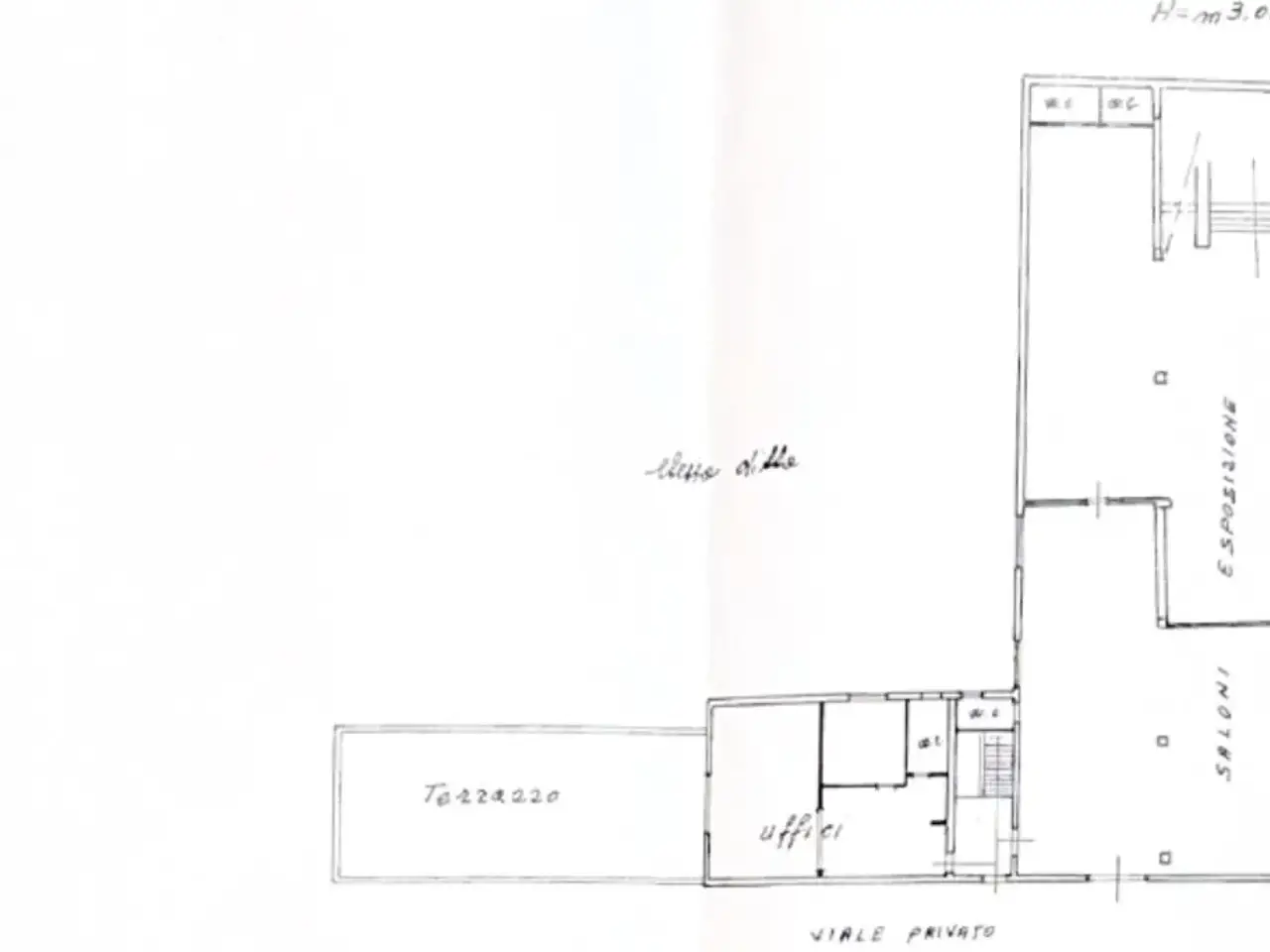 Capannone in Via Nuova Poggioreale 151, Napoli, {3} - Planimetria 1