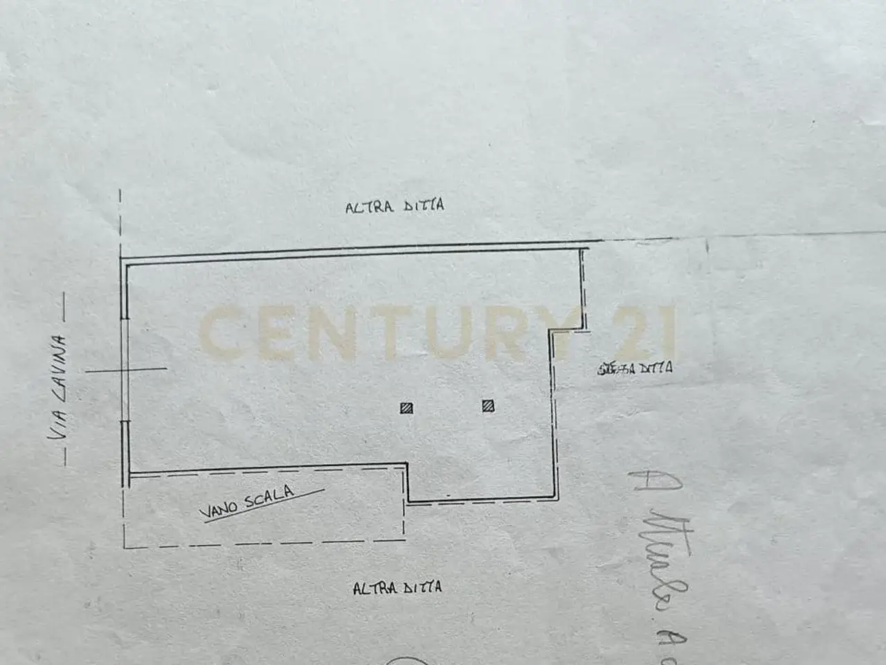 Parcheggio chiuso in Via Lavina 152, Aci Sant'Antonio, {3} - Planimetria 1