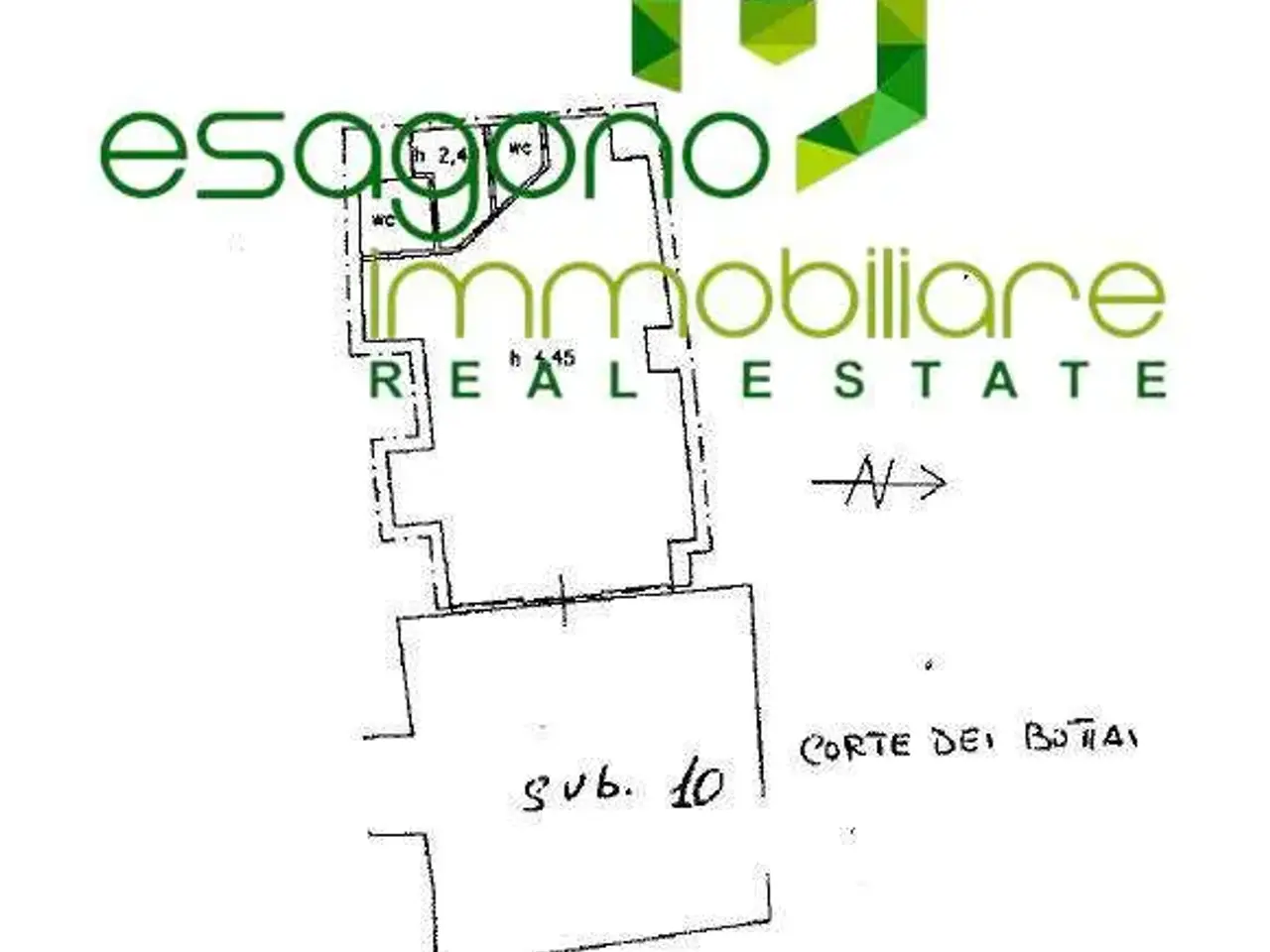 Negozio in Via dell'Amalfitania, Siracusa, {3} - Planimetria 1
