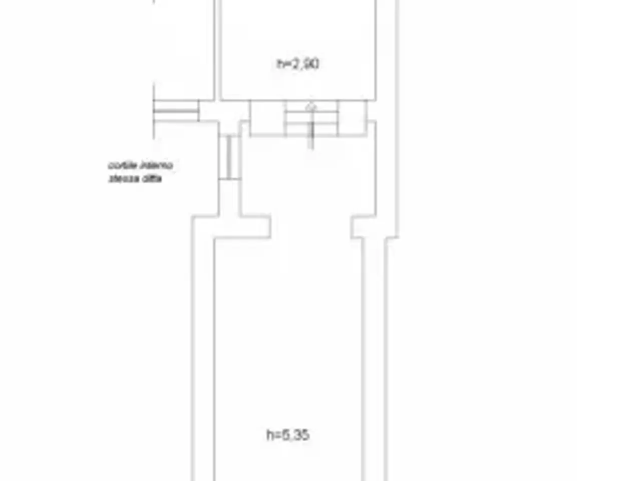 Negozio in Via dei Mille 72, Messina, {3} - Planimetria 1