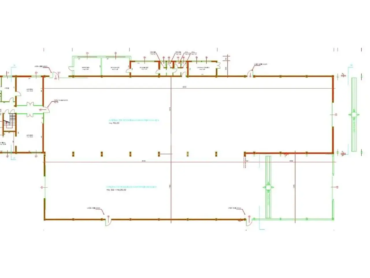 Capannone in Via Santarcangiolese 2050, Santarcangelo Di Romagna, {3} - Planimetria 1