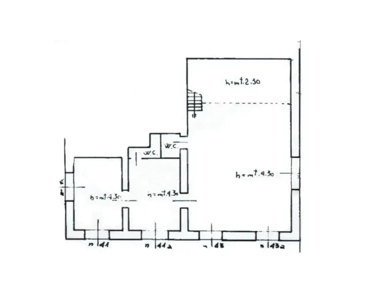 Negozio in Via Saverio Altamura, Foggia, {3} - Planimetria 1