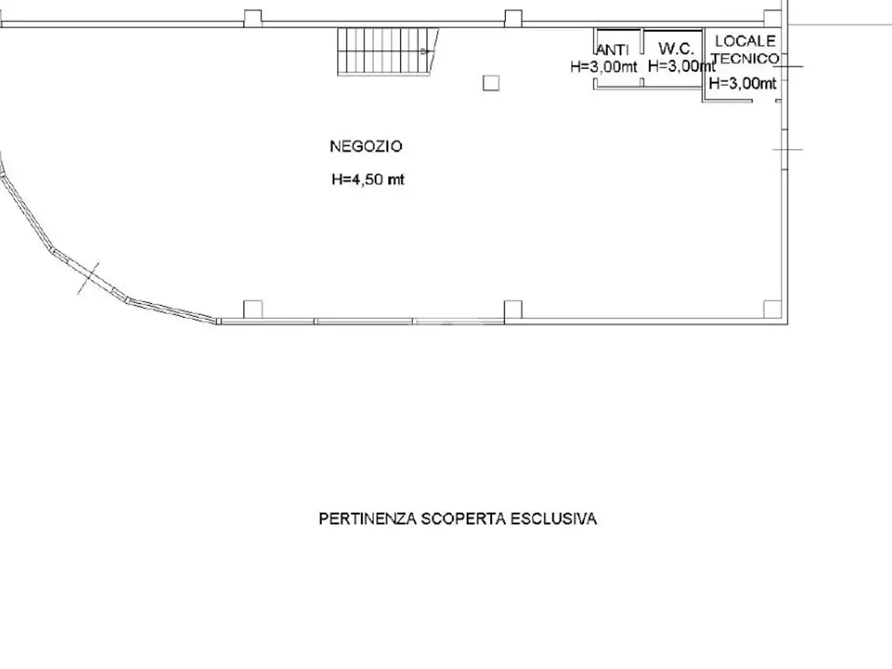 Capannone in Via Aldo Palareti 42, Savignano Sul Rubicone, {3} - Planimetria 1