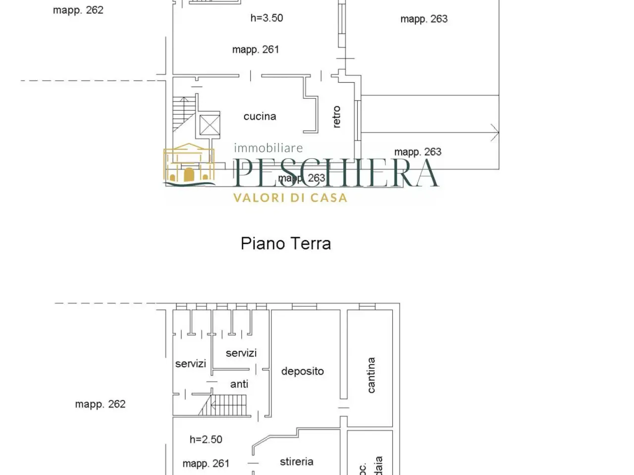 Bar in Via Valle 1, Sona, {3} - Planimetria 1