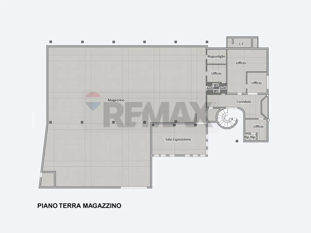 Capannone in Via Galileo Galilei 30, Rubano, {3} - Planimetria 1