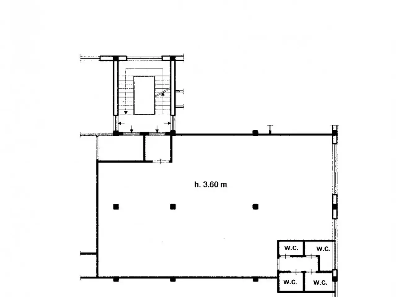 Ufficio in Via Giacomo Leopardi, Napoli, {3} - Planimetria 1