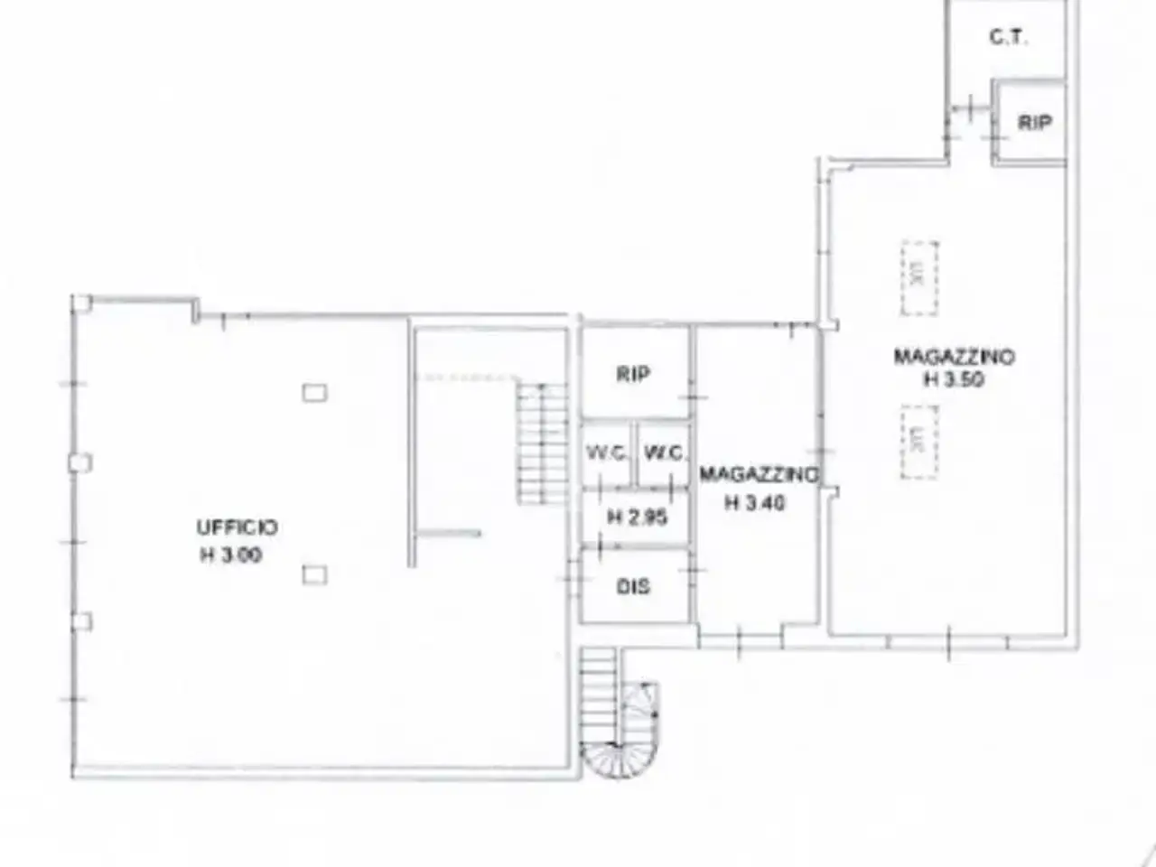 Negozio in Località Rovere 2, Desenzano Del Garda, {3} - Planimetria 1