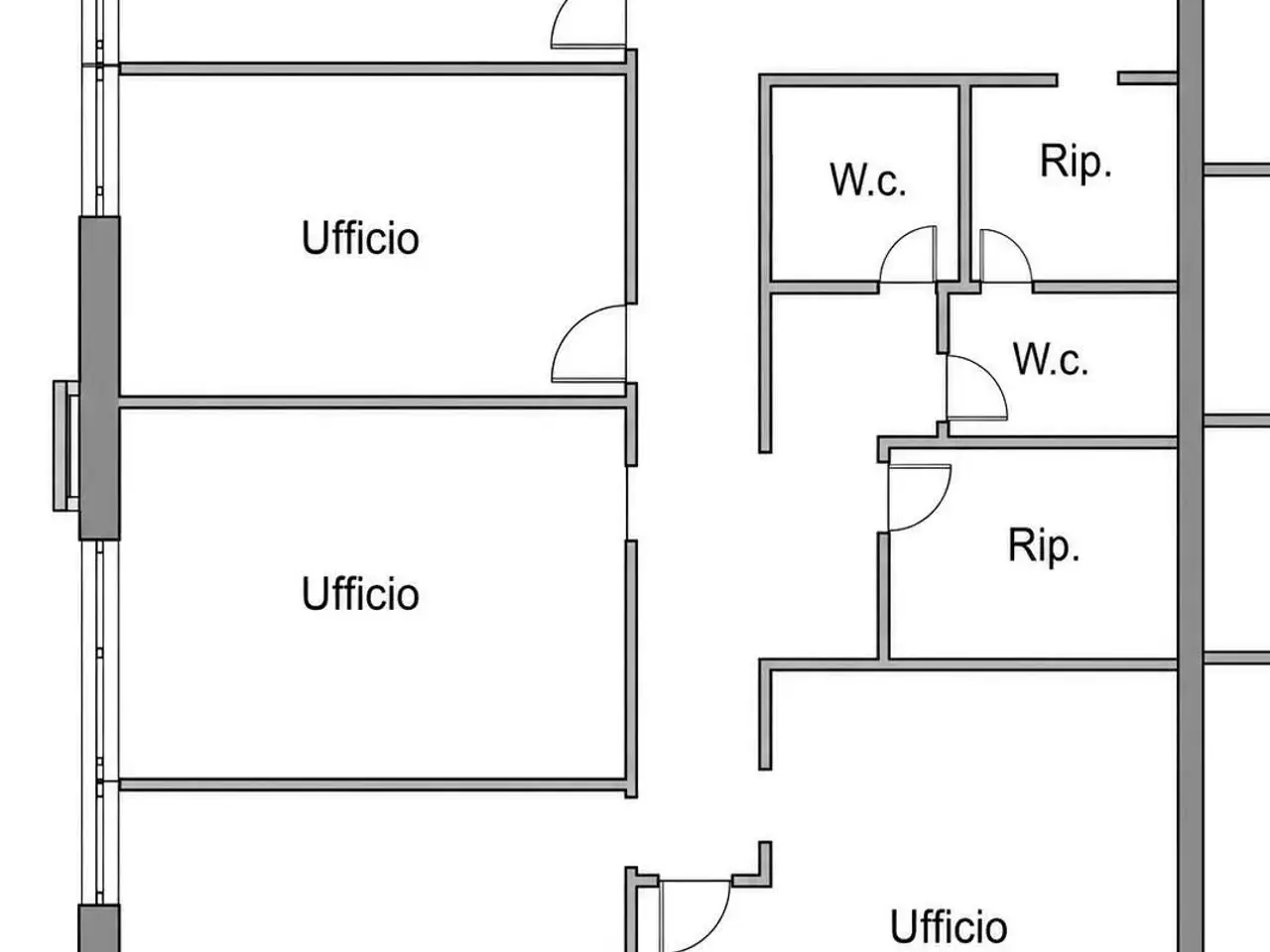 Ufficio in , Corciano, {3} - Planimetria 1