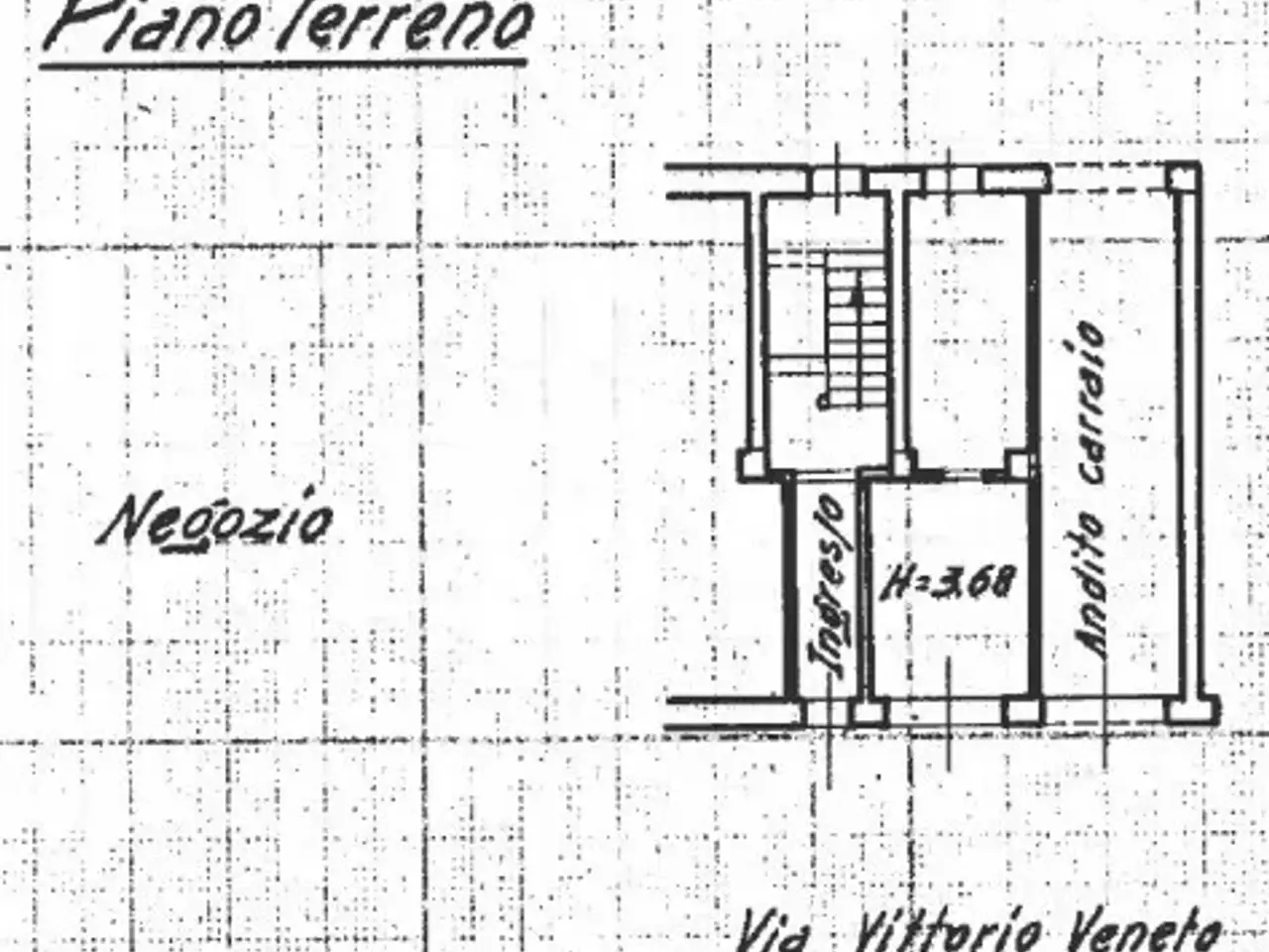 Negozio in Via Vittorio Veneto 3, Borgo San Dalmazzo, {3} - Planimetria 1