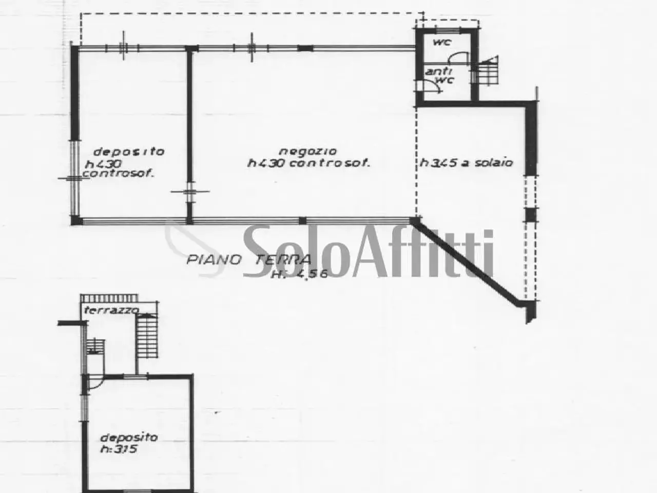 Negozio in , Castelfranco Emilia, {3} - Planimetria 1