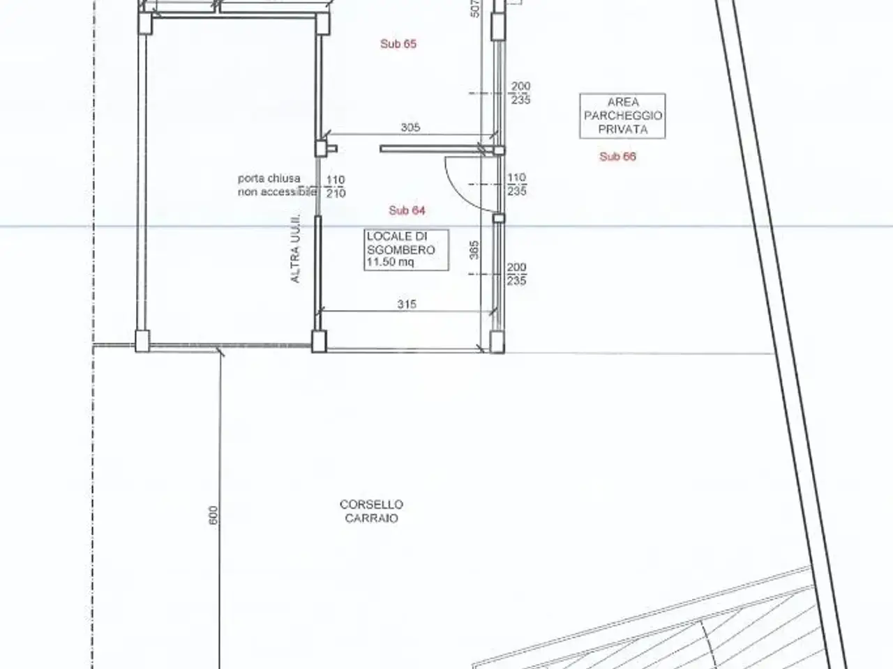 Negozio in Via Torino 63, Bruino, {3} - Planimetria 1