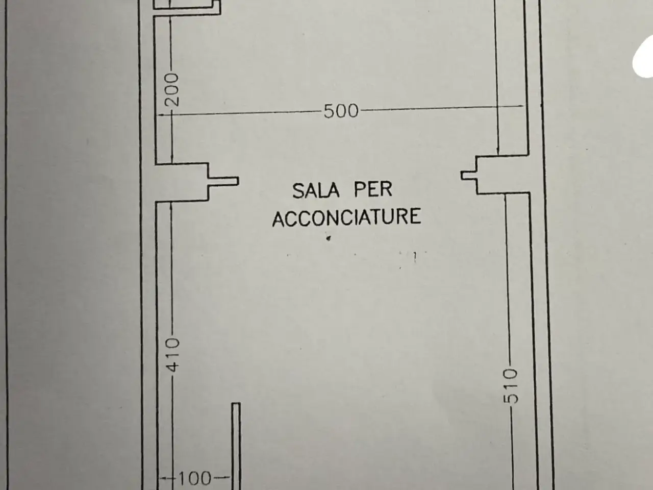 Negozio in Via Epicarmo , Siracusa, {3} - Planimetria 1