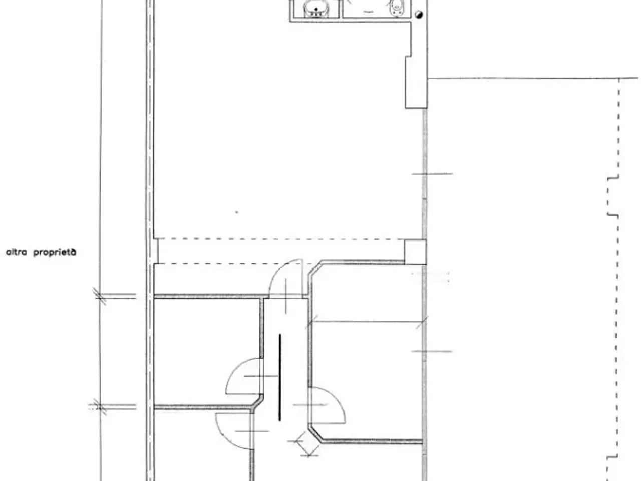 Ufficio in Via Mattioli, Bergamo, {3} - Planimetria 1