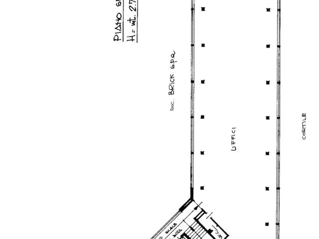 Ufficio in Via Alpi Graie 8, Rivoli, {3} - Planimetria 1
