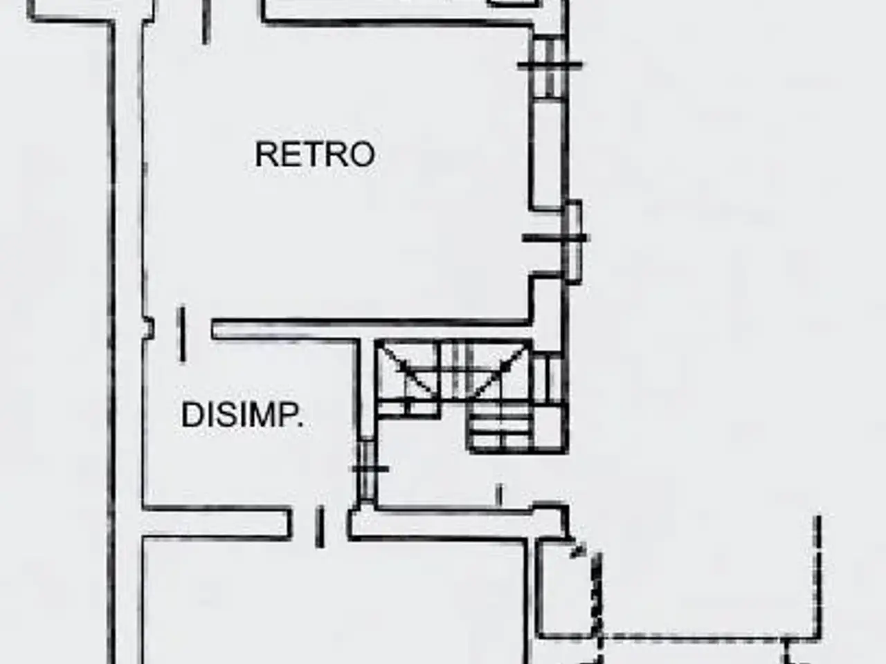 Negozio in Via Palestro, Casale Monferrato, {3} - Planimetria 1