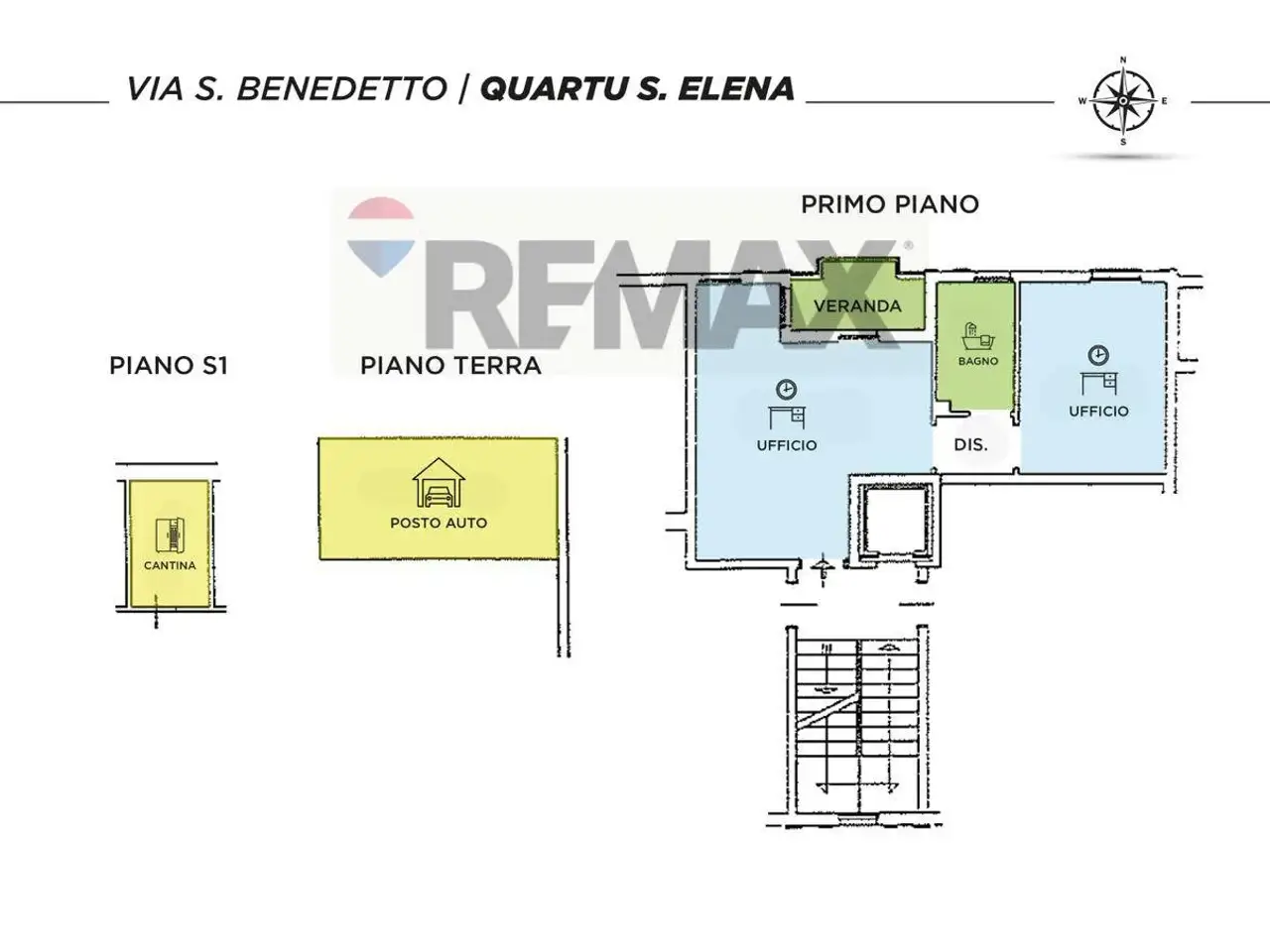 Ufficio in , Quartu Sant'Elena, {3} - Planimetria 1