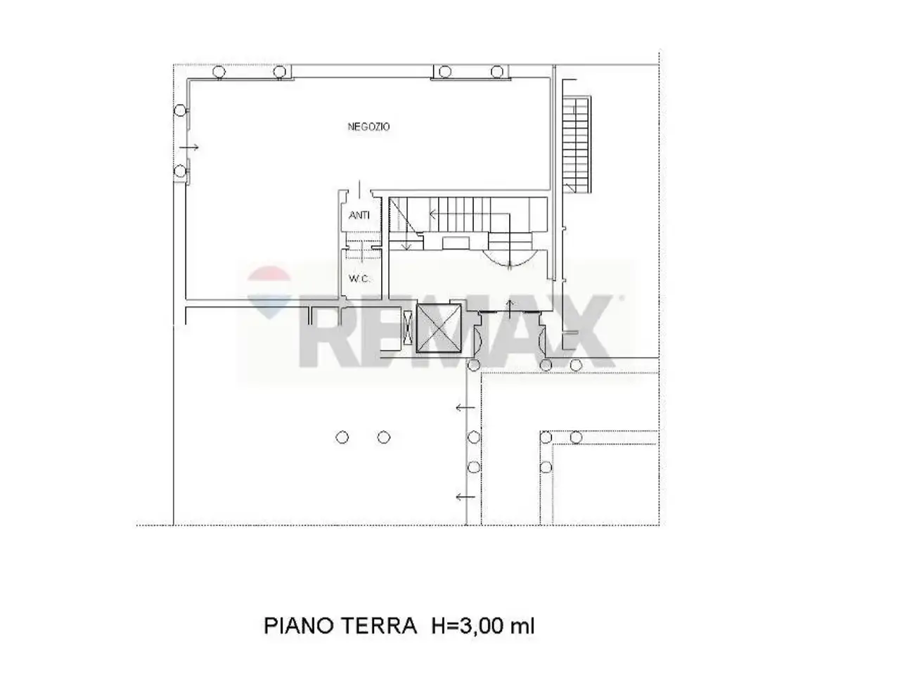 Negozio in , Cornuda, {3} - Planimetria 1