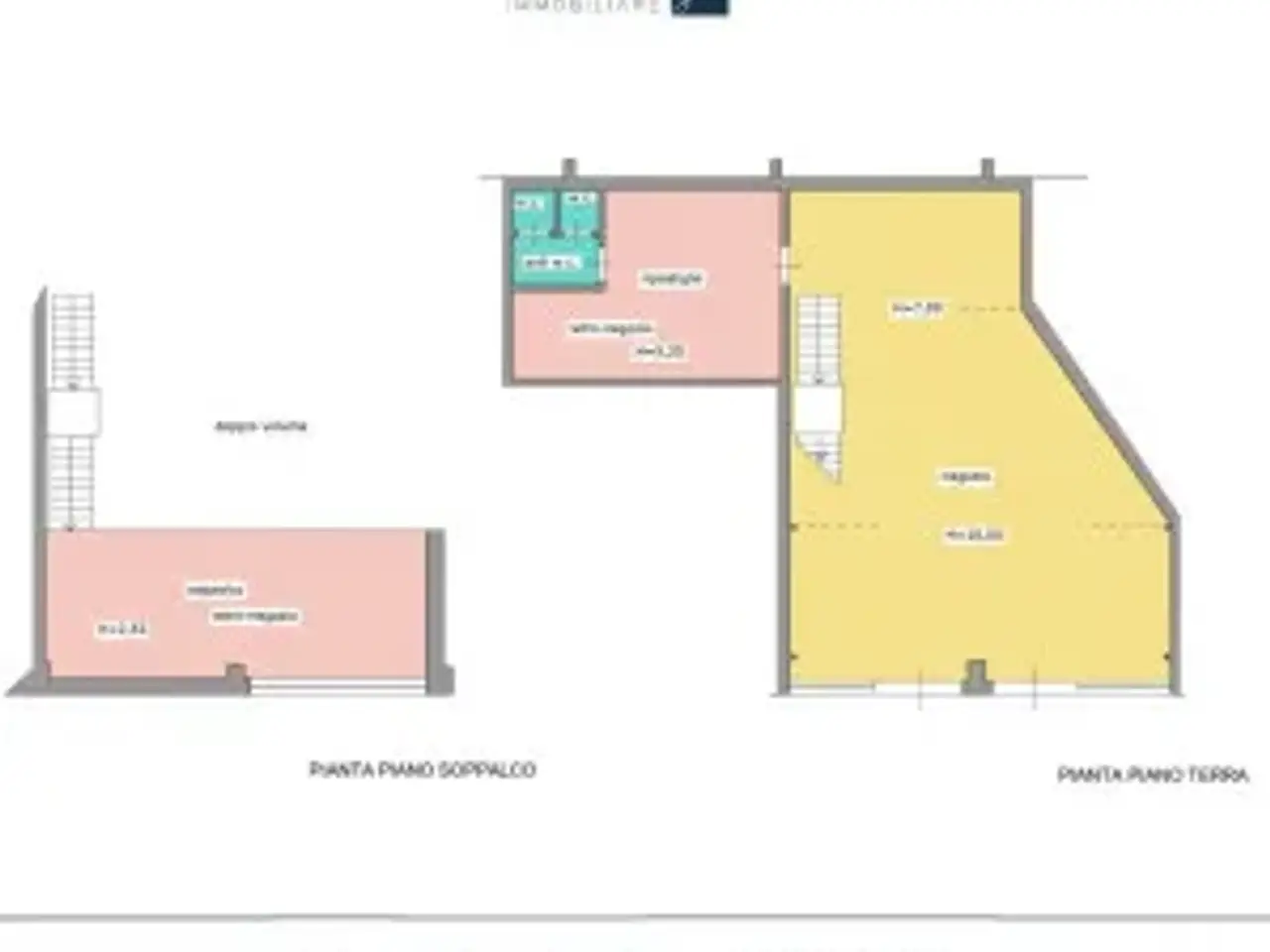 Negozio in Via Luigi Galvani, Pistoia, {3} - Planimetria 1