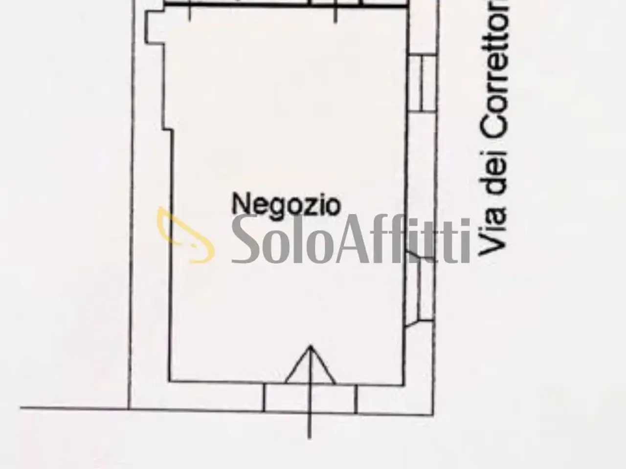 Negozio in Via Cavour, Reggio Calabria, {3} - Planimetria 1