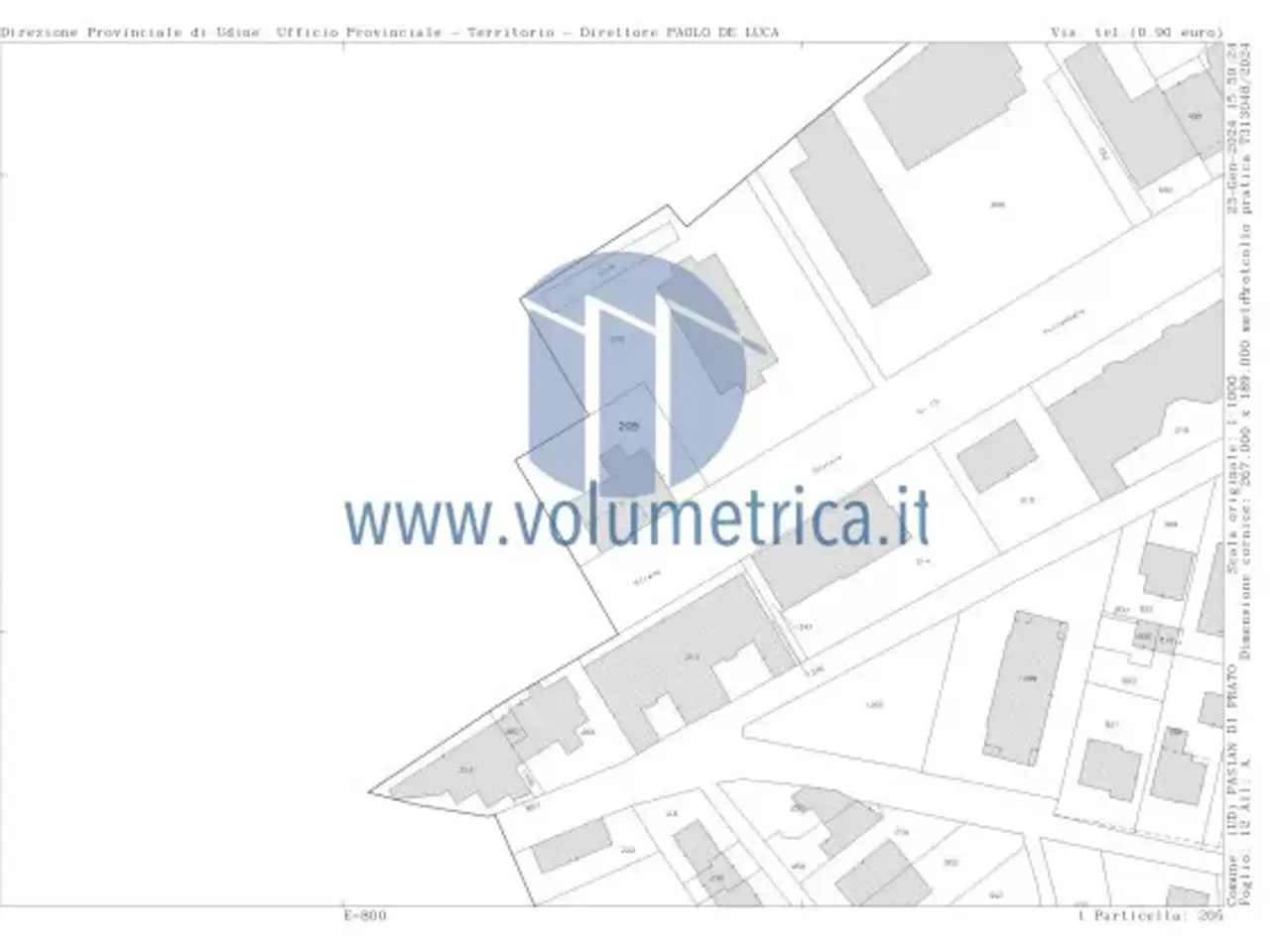 Ufficio in Via Santa Caterina 21, Pasian Di Prato, {3} - Planimetria 1