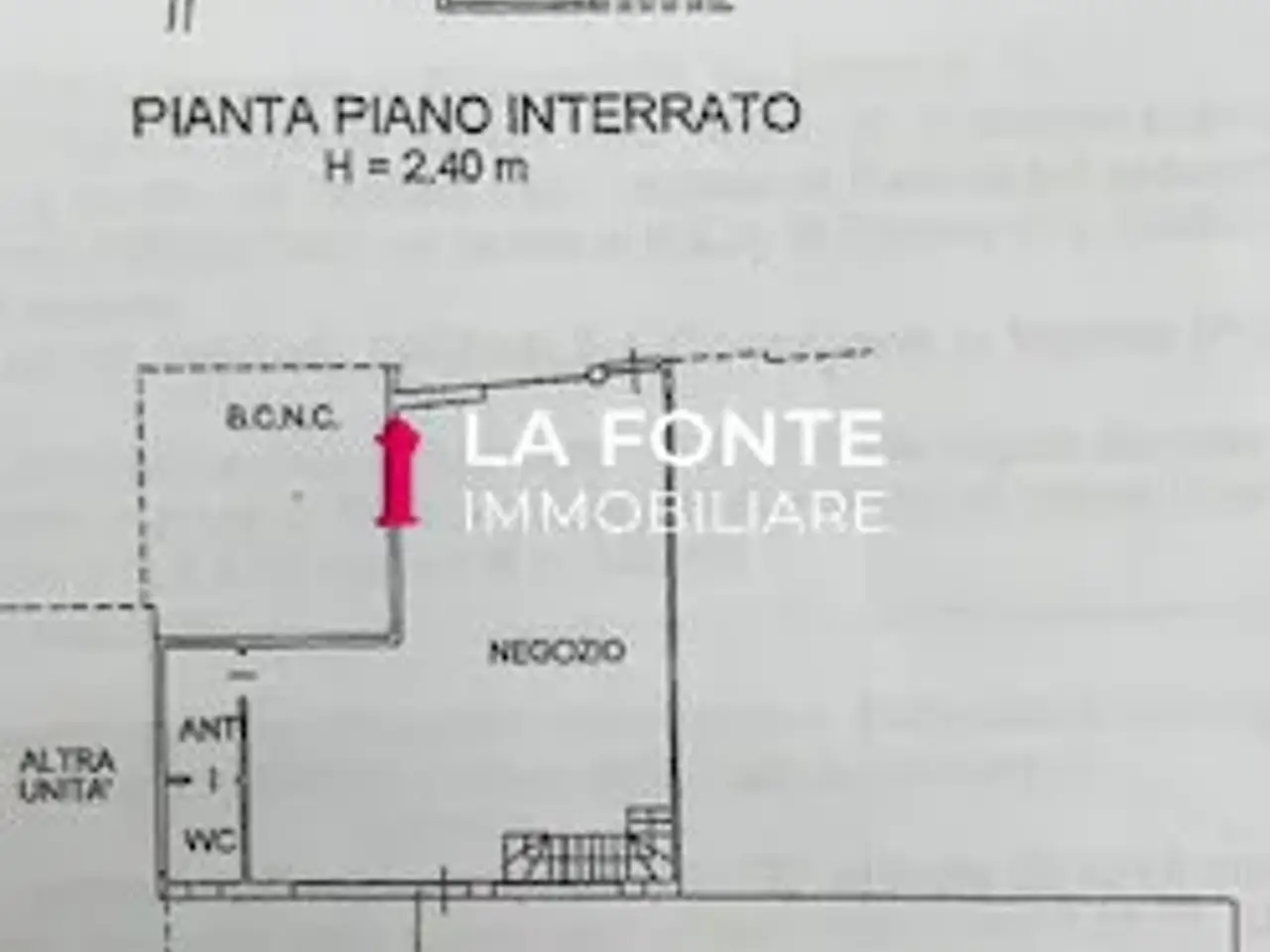 Bar in Via Pastore, 8, Vigonza, {3} - Planimetria 1