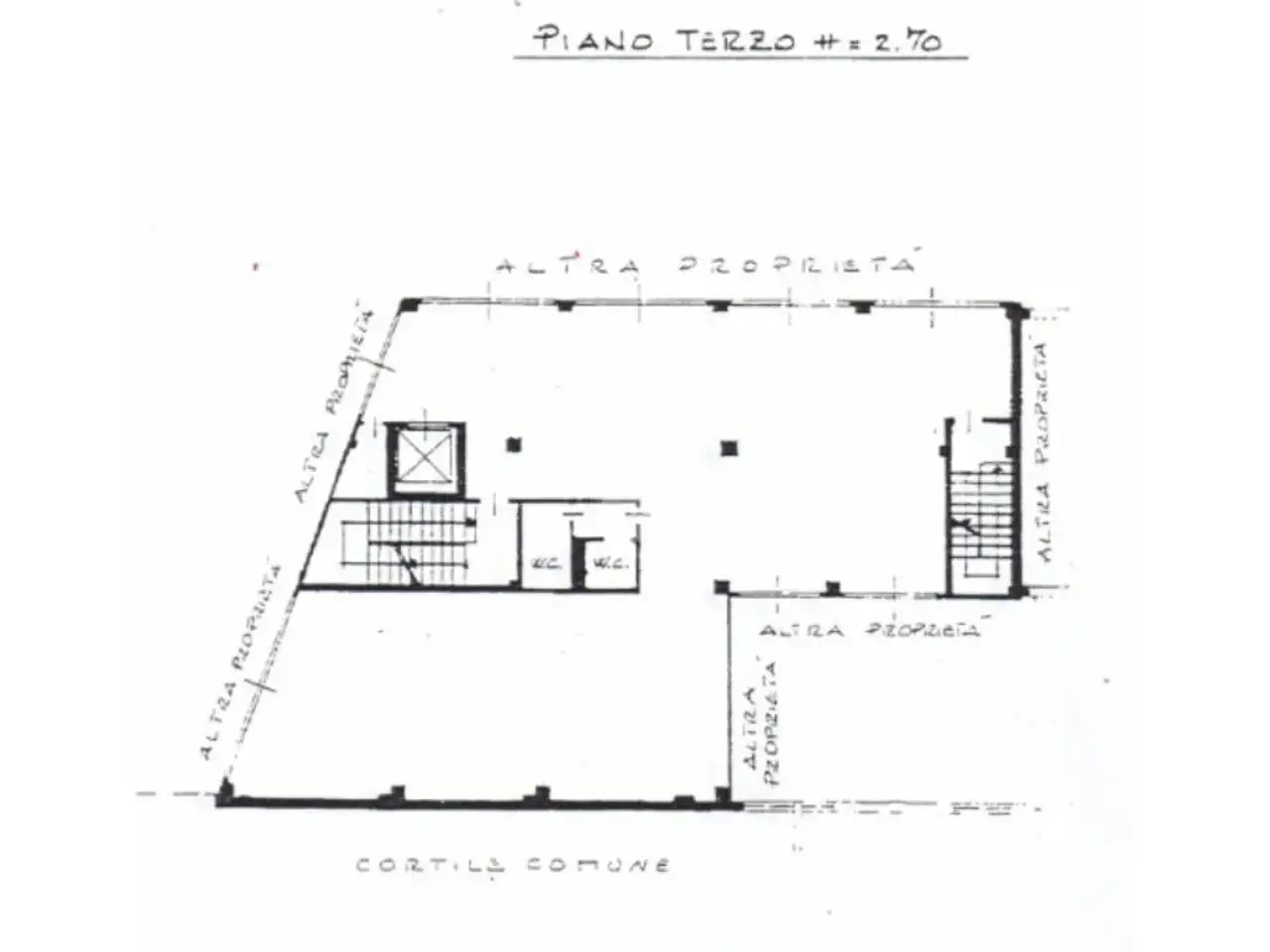 Ufficio in Via Trento 106, Sesto San Giovanni, {3} - Planimetria 1