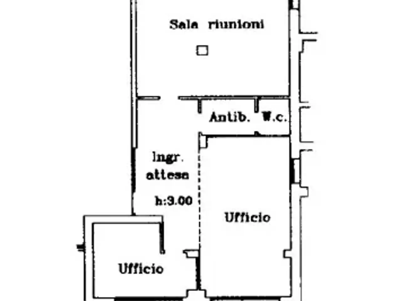 Ufficio in Piazza Antonio Gramsci 26, Alfonsine, {3} - Planimetria 1