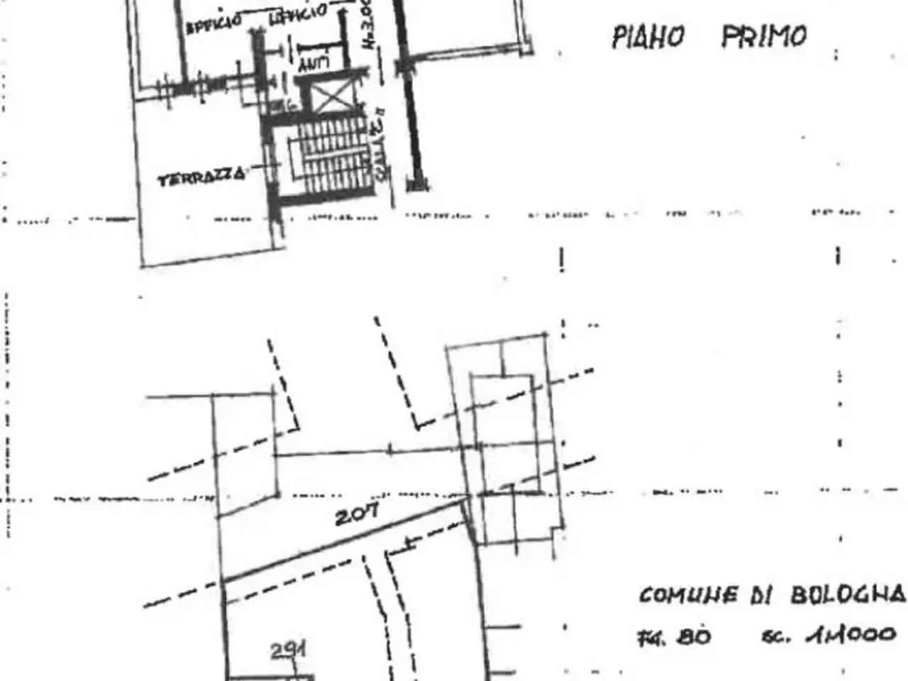 Ufficio in Via San Felice 133, Bologna, {3} - Planimetria 1