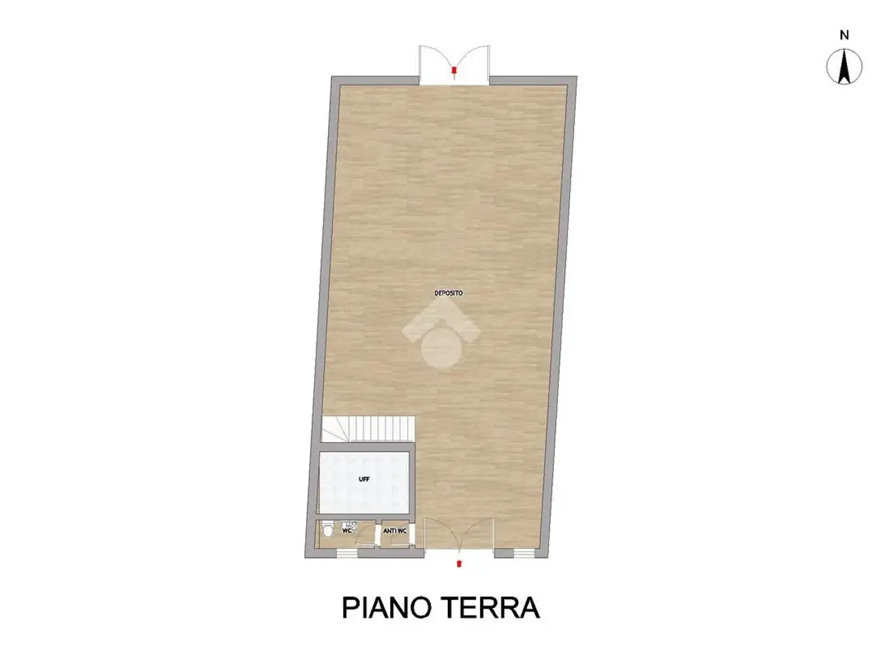 Capannone in Via delle Riviere, Gambara, {3} - Planimetria 1