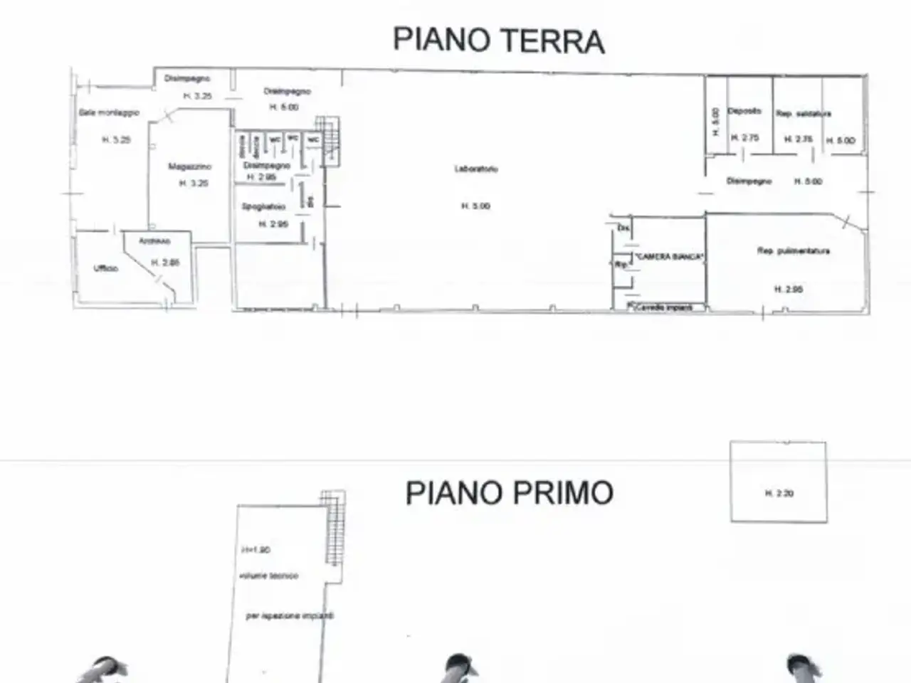 Capannone in Viale Europa, Altopascio, {3} - Planimetria 1