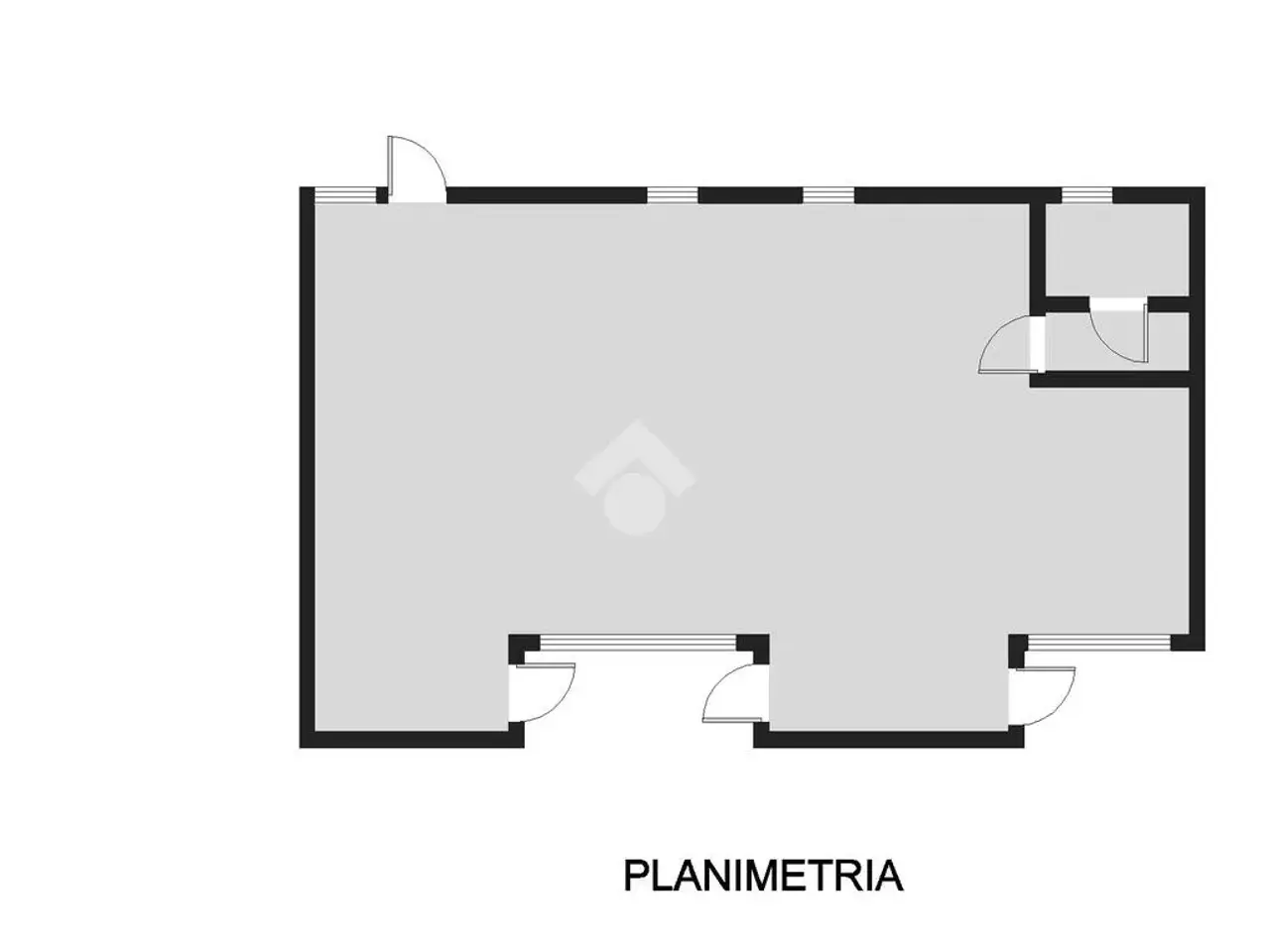 Negozio in Via Dante 7, Piazzola Sul Brenta, {3} - Planimetria 1
