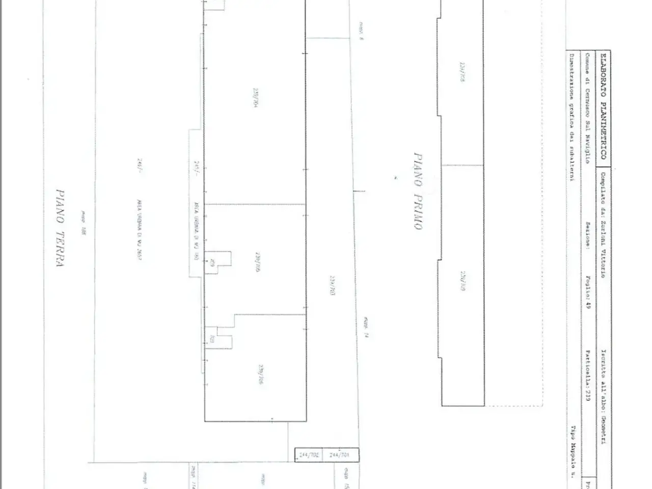 Locale commerciale in Via Torino 45, Cernusco Sul Naviglio, {3} - Planimetria 1