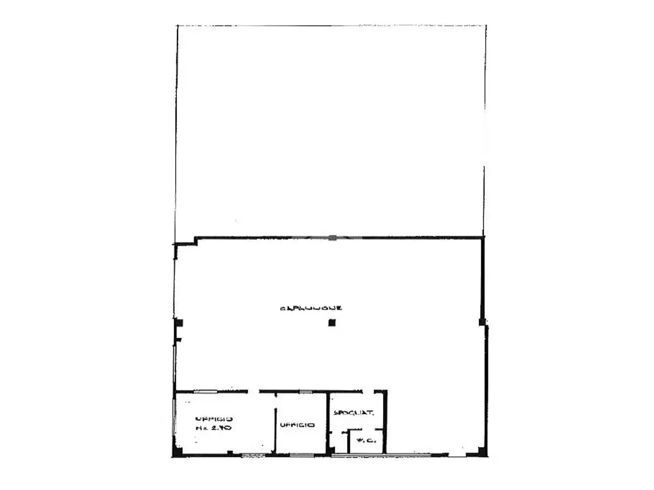 Capannone in Viale Toscana 14, Lodi Vecchio, {3} - Planimetria 1