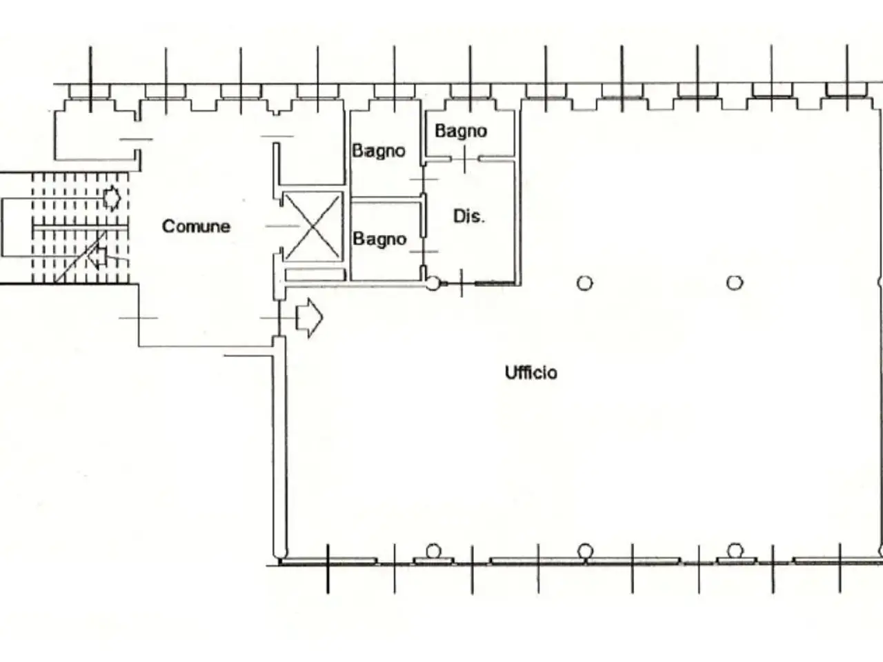 Ufficio in Strada Provinciale 3, Vimercate, {3} - Planimetria 1