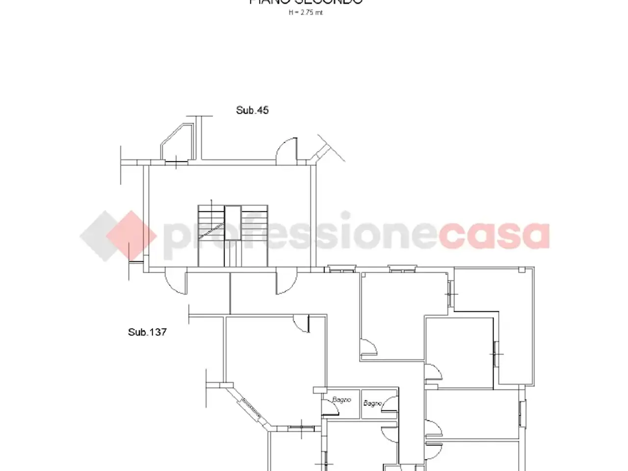 Ufficio in Via Sant'Anna 18, Reggio Calabria, {3} - Planimetria 1