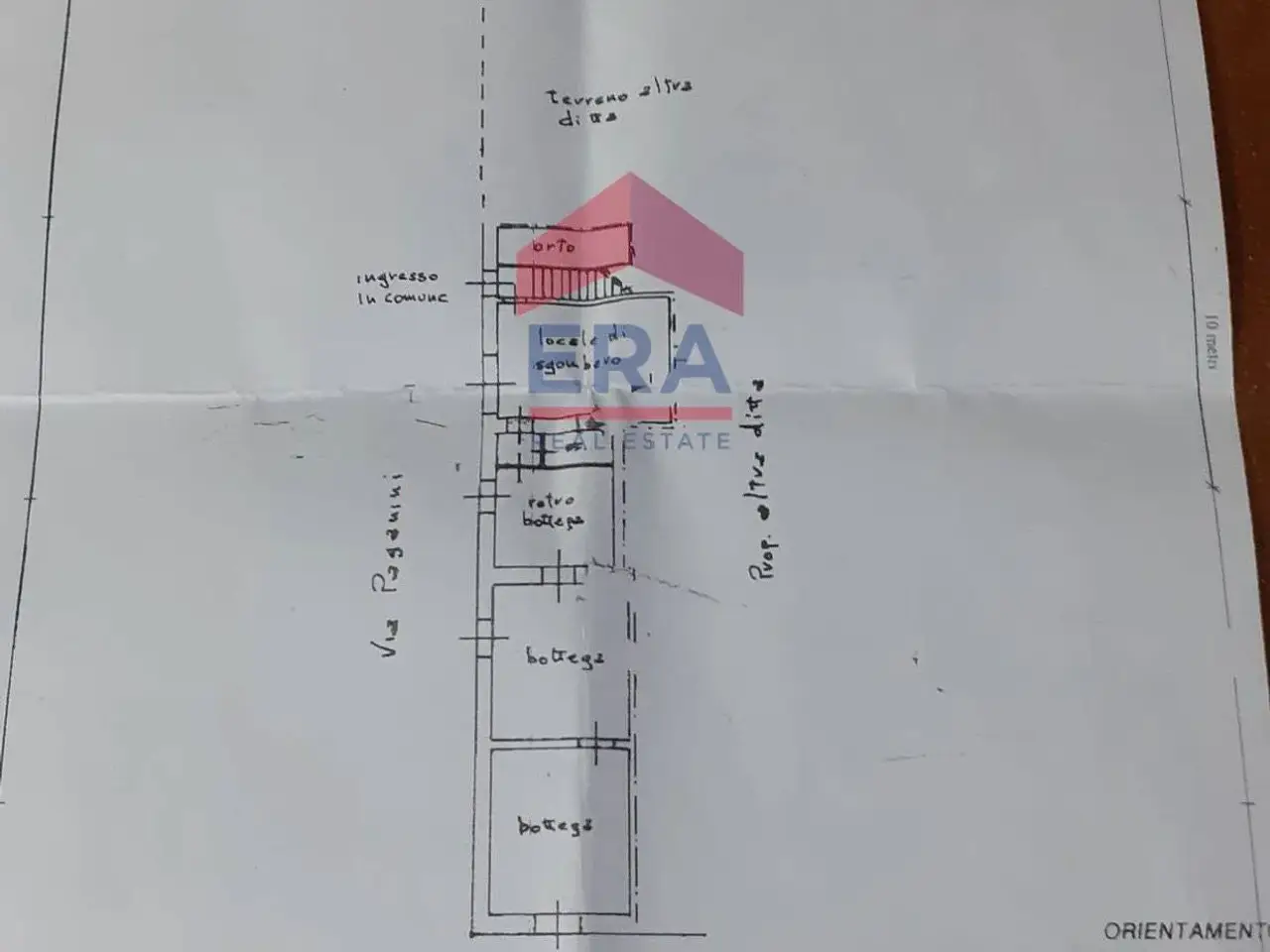 Negozio in Via San Giuliano 26, Trecastagni, {3} - Planimetria 1